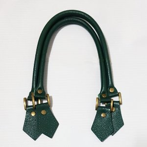 가죽핸들-2072 (녹색) 46cm